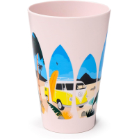 set de 4 gobelets durables Volkswagen VW Bus T1 “Waves” (450 ml)